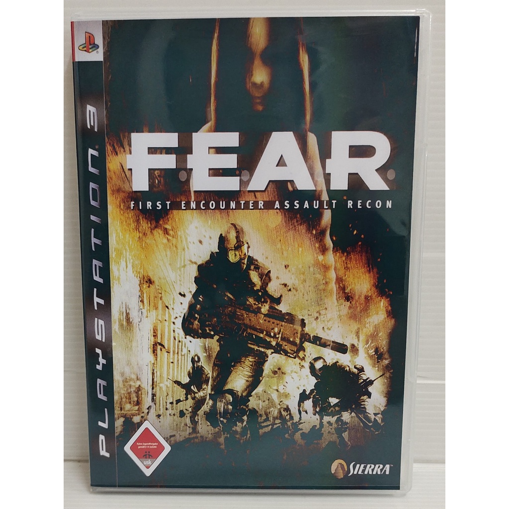 🎮แผ่นเกมส์ PS3 FEAR  แผ่นแท้ มือ2 พร้อมส่ง🚚🚚🚚