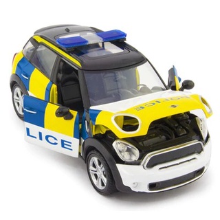 โมเดลรถแข่ง  MOTOR-MAX NO.79751 MINI - COOPER S COUNTRYMAN UK POLICE 2011 อัตราส่วน  1:24 จำลองเหมือนจริง ผลิตจากโลหะผสม