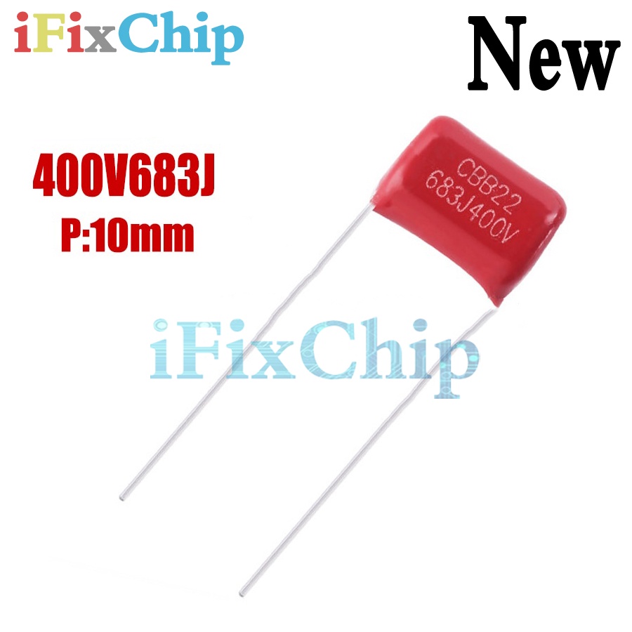 10pcs 400V683J 0.068UF 68NF Pitch 10 มม.683J 400V 683J400V CBB ตัวเก็บประจุฟิล์มโพรพิลีน