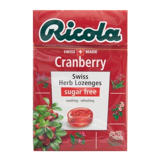 Ricola Cranberry 40g. ริโคล่าแครนเบอร์รี่ 40กรัม