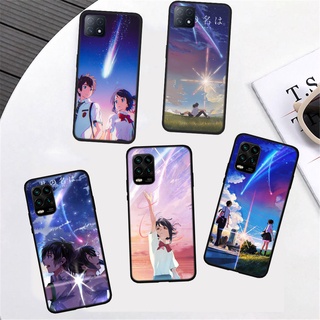 เคสโทรศัพท์มือถือ ลายการ์ตูนอนิเมะ Your Name สําหรับ OPPO F7 F9 F11 F17 F19 Pro Plus A7X A9 A74 BN14