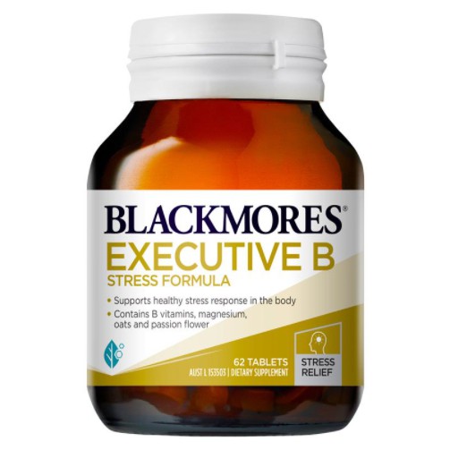 exp:03.2027 Executive B Stress Formula 28 ,62 Tablets คลายเครียด ช่วยเรื่องการนอนหลับ