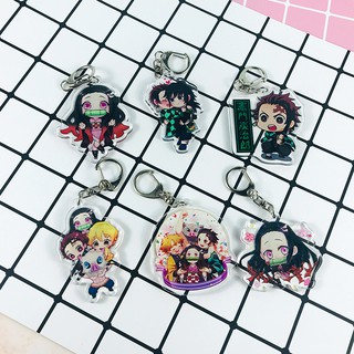 ★Wholesale★ Kimetsu No Yaiba Acrylic Keychain Anime Keychain