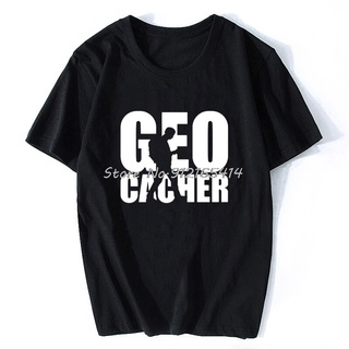 ขายดี!พร้อมส่ง เสื้อยืดแขนสั้น คอกลม ผ้าฝ้าย 100% พิมพ์ลาย Geocacher หลากสี แฟชั่นฤดูร้อน สําหรับผู้ชายS-5XL