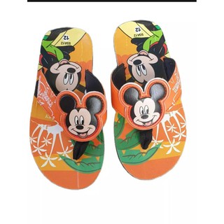 (คละสี) Adda 93A12 รองเท้าแตะ รองเท้าแตะเด็ก รองเท้าเด็ก แบบหนีบ มิกกี้เมาส์ micky mouse