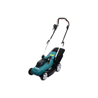 MAKITA ELM3320 รถเข็นตัดหญ้าไฟฟ้า 13 นิ้ว 1100W ใบตัด 330 mm. ถุงใส่เศษหญ้า 27 ลิตร | MODERNTOOLS OFFICIAL