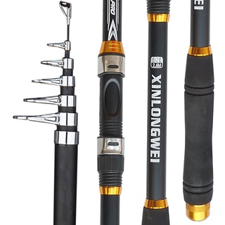 Telescopic Surf Fishing Rod คันเบ็ดตกปลา คันเบ็ด 2.1 ม. - 3.6 ม.