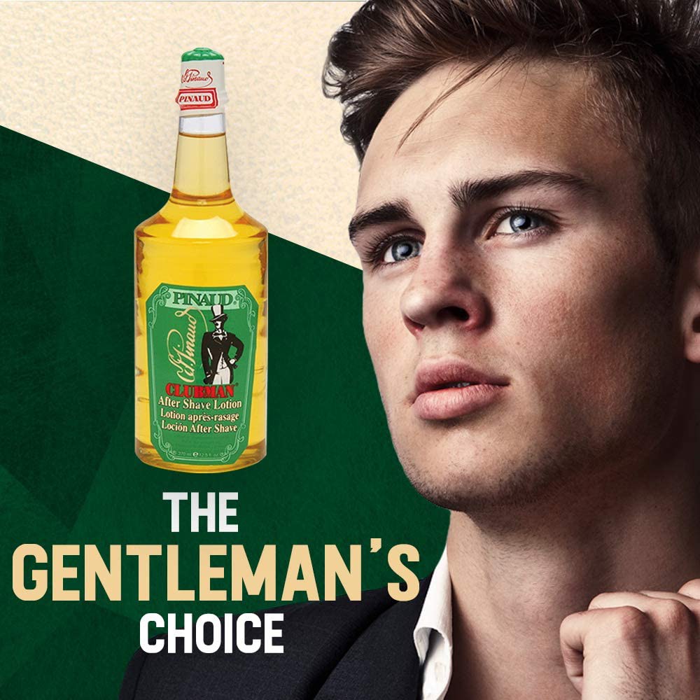CLUBMAN PINAUD AFTER SHAVE LOTION โลชั่นบำรุงผิวหลังโกนหนวด ลดการระคายเคือง บำรุงผิวใส