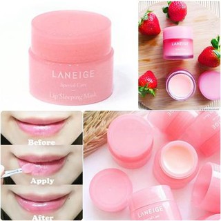 *ของแท้ Laneige Lip Sleeping Mask 3g. มาส์กบำรุงริมฝีปากแบบข้ามคืน มอบความรู้สึกนุ่มชุ่มชื่นให้กับริมฝีปาก