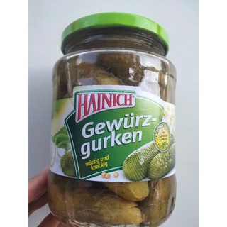 Hainich Gewurz Gurken แตงกวาปรุงรส  ไฮนิช 670 กรัม