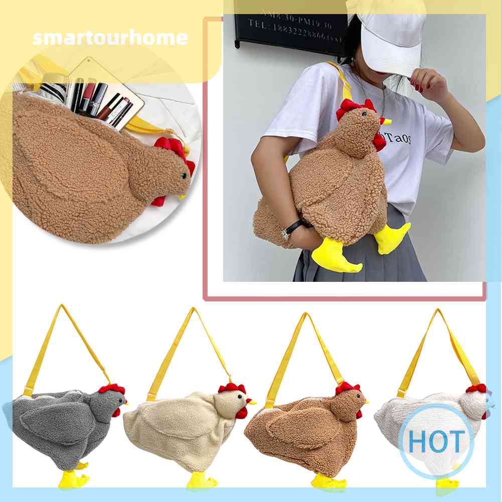Stour กระเป๋าถือ เมสเซนเจอร์ ทรงตุ๊กตาไก่ ขนาดเล็ก แฟชั่นสําหรับผู้หญิง