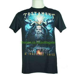 เสื้อวง Testament เสื้อไซส์ยุโรป เทสตาเมนท์ PTA1556 เสื้อวินเทจ ลายอมตะ