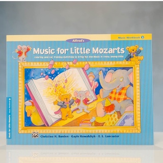 หนังสือเรียนเปียโน Music for Little Mozart Workbook 3
