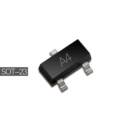10pcs A4 A4W SMD BAV70 215 0.2A 70V SOT-23 SOT ทรานซิสเตอร์ BAV70LT1G
