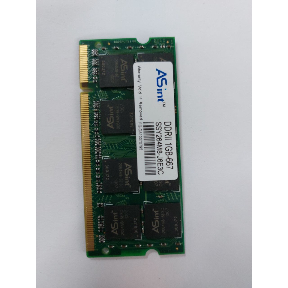 แรมตกแต่งใหม่ ASINT DDRII 1GB-667 (SSY264M8-J6E3C)