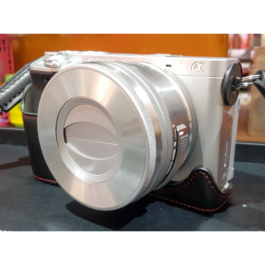 Auto lens cap สำหรับ Sony kit1650 ZVE10 A5100 A6000 A6300 A6400