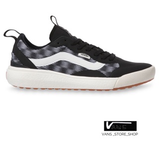 VANS ULTRARANGE EXO BLUR CHECKER BLACK MARSHMALLOW SNEAKERS สินค้ามีประกันแท้