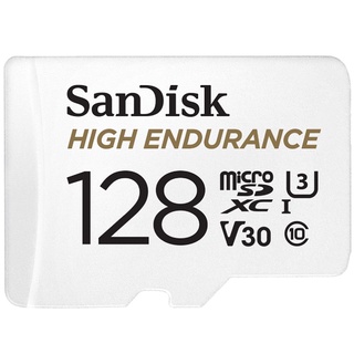 SANDISK MicroSDXC HIGH ENDURANCE 128GB,100/40MB/s,C10 ME6-000865 การ์ดความจำ