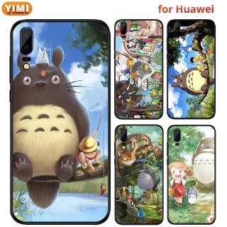 เคส Huawei Nova Y61 Y70 10 Pro 9 7 SE 7i 5T 3i มือถือสำหรับเคสโทรศัพท์มือถือลายการ์ตูน Totoro สําหรับ