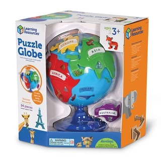 [อายุ 3+] ลูกโลกถอดประกอบสำหรับเด็ก (Puzzle Globe) [Learning Resources]