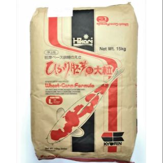 Hikari Wheat-Germ 15 kg. เม็ดลอย M,L