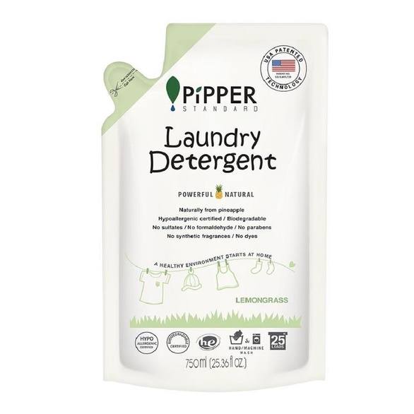 รีฟิลน้ำยาซักผ้า PIPPER 750 มล.
