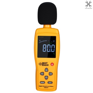 [toolhelper] เครื่องวัดระดับเสียงดิจิทัล AS834+ หน้าจอ LCD 30-130dB