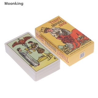 [Moonking] Tarot Original 1909 การ์ดดาดฟ้า 1909 Rider Waite Smith เกมกระดานไพ่ทาโรต์ ขายดี