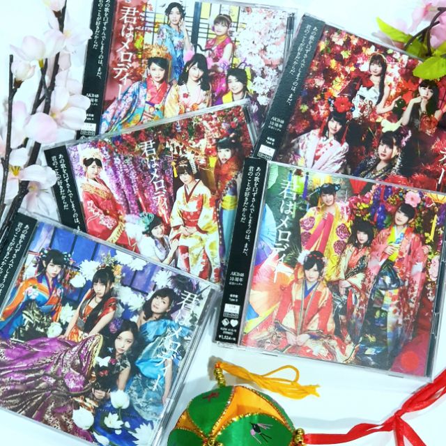 🌸New Stock! (12/11/64)🌸 AKB48 43rd Single Kimi wa Melody (君はメロディー) Regular Edition Type A,B,C,D& E+รูปเรกุ