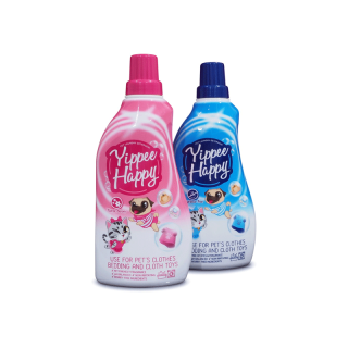 Yippee Happy Pet Hygiene Products น้ำยาซักผ้าสำหรับสัตว์เลี้ยงโดยเฉพาะ 900ml.