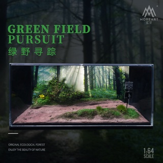 Moreart 1/64 โมเดลรถแข่ง Greenfield ของเล่นสําหรับเด็ก