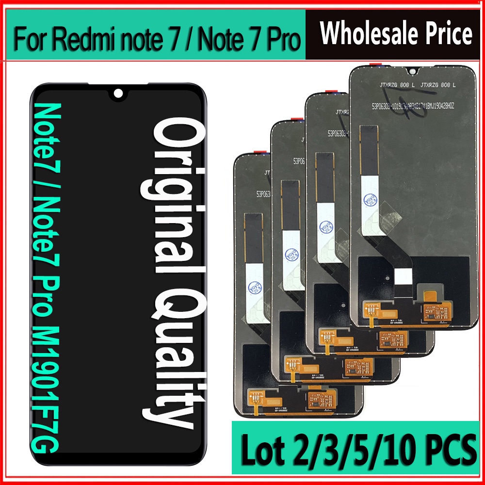 Original LCD Wholesale For Xiaomi Redmi Note 7 LCD Display Screen Replacement For Redmi Note 7 Pro Display Touch Repair