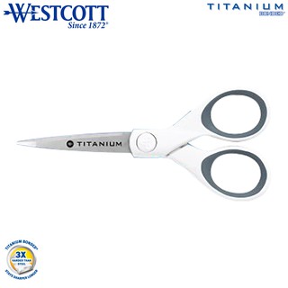 Westcott(เวสต์คอตต์) กรรไกรรุ่นไททาเนียมคราฟท์ - ปลายแหลม  ขนาด 5 นิ้ว   16376