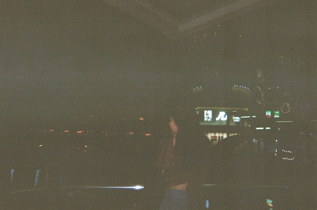 disposable camera night photography