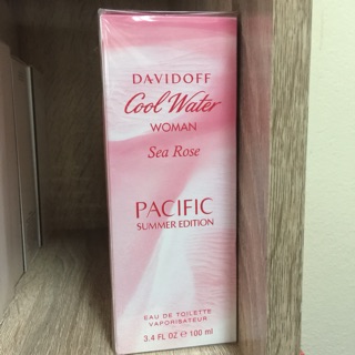 Davidoff cool water sea rose pacific 100 ml กล่องซีล