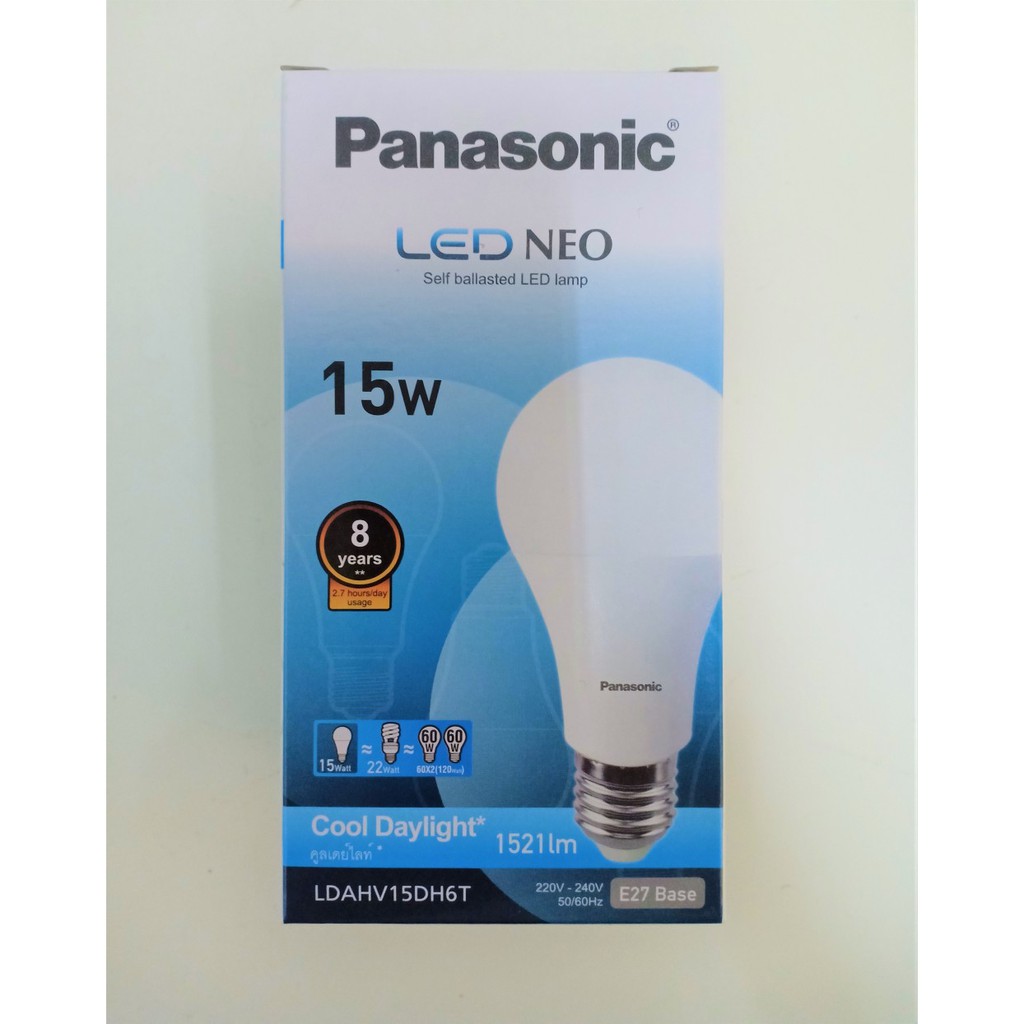 หลอดไฟ หลอด LED Panasonic NEO 15W