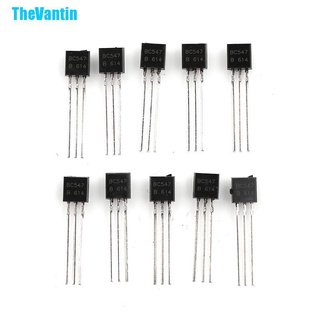 ทรานซิสเตอร์ Thevantin Bc547 To-92 Npn 45V 0.1A 100 ใหม่