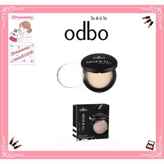 Odbo mineral jelly pact 13g. แป้งดินน้ำมัน โอดีบีโอ แป้งพัฟ คุมมัน ผสมรองพื้น ไม่อุดตัน OD619