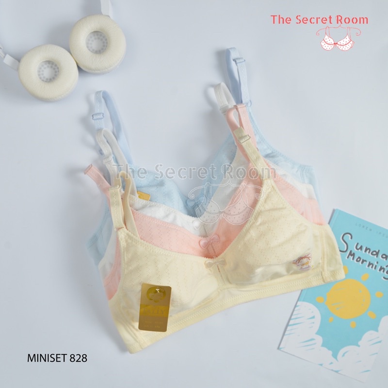 TALLY BRA BH TEENAGER AGG CHILDREN 828 I CUP AI FULL CUP | ไม่มีลวดที่ฉันด้วยโฟมด้านบน I HOOK 2 | ขน