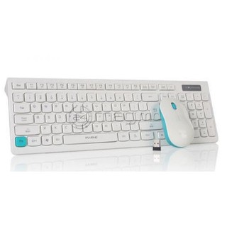 Marvo ชุดคีย์บอร์ด คู่ เมาส์ไร้สาย Keyboard&amp;Mouse 2.4 Wireless combo รุ่น KC-410W