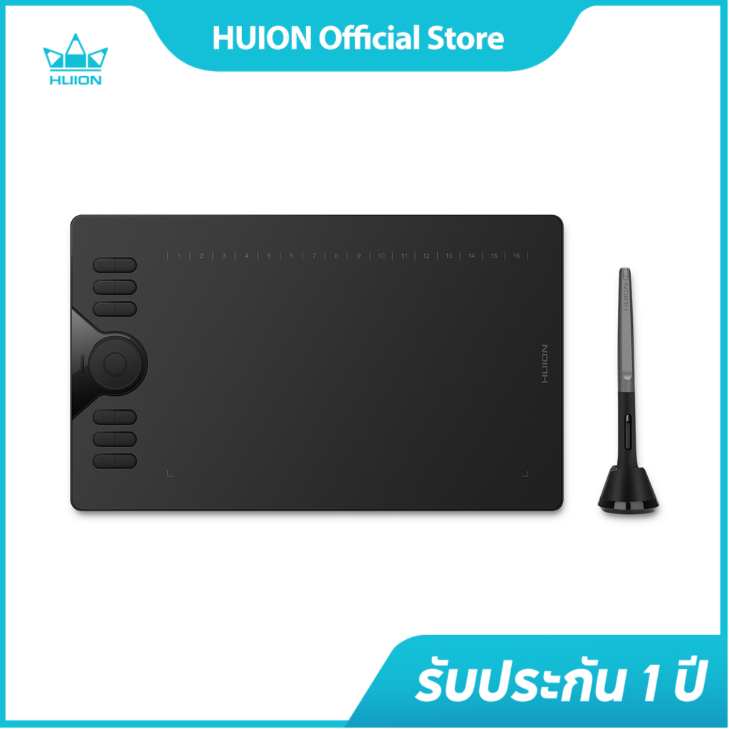 Huion Hs610 ปากกาสไตลัสสัมผัสสําหรับใช้ในการวาดภาพ