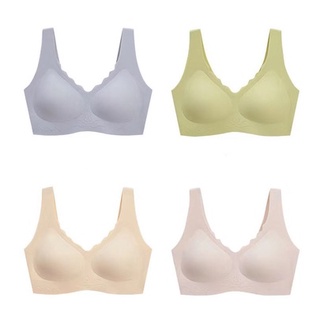 BRA-30 บราแบบสวม บราเสริมฟองน้ำ ดันทรง เสื้อใน ชุดชั้นใน ไร้รอยต่อ ผ้านิ่มยืดหยุ่น ใส่สบาย พร้อมส่ง