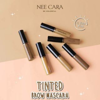 มาสคาร่าคิ้ว Nee cara tinted brow mascara N590