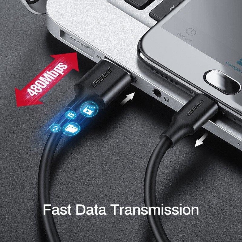 UGREEN USB 2.0 A to Micro USB Cable Nickel Plating