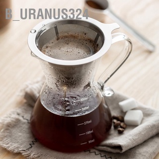 B_Uranus324 อุปกรณ์กรองกาแฟ สเตนเลส สําหรับครัวเรือน