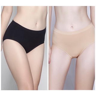 กางเกงในหญิง กางเกงในไร้ขอบผู้หญิง Sabina กางเกงชั้นใน Seamless fit (ทรง Half Waist) รุ่น Panty Zone รหัส SUXZ652 สีเนื้