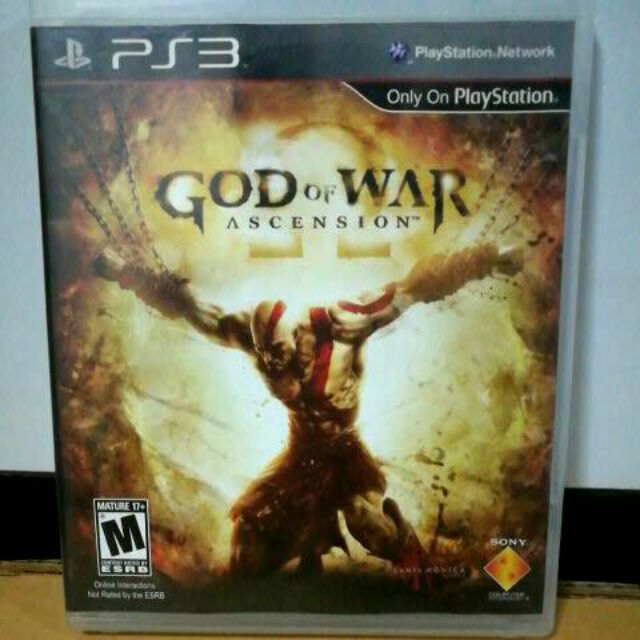 แผ่นเกมส์ PS3  God of War Ascension (en)