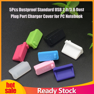 Sp ฝาครอบพอร์ตที่ชาร์จ USB 2.0 3.0 กันฝุ่น สําหรับคอมพิวเตอร์ โน้ตบุ๊ก 5 ชิ้น