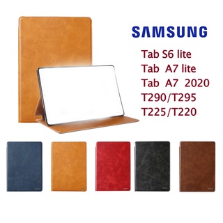 เคสฝาพับ ซัมซุง แท็ป S6 lite For Samsung Tab S6 lite P610/P615 Tab S6 T860/T865 TAB A7 2020 T505/T500/Tab S7/Tab S7 Plus