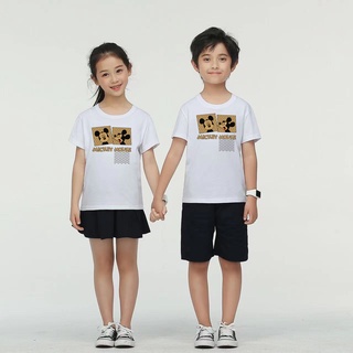 👧👦 เสื้อยืด cute cute สมวัยสดใสใส่สบายมาก ราคาถูกสุด💲 สำหรับเด็กชาย-เด็กหญิง ⚡ H-332